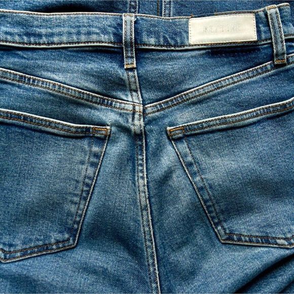 RE/DONE 70s Ultra High Rise Straight Leg Jeans 26 - Picture 5 of 7